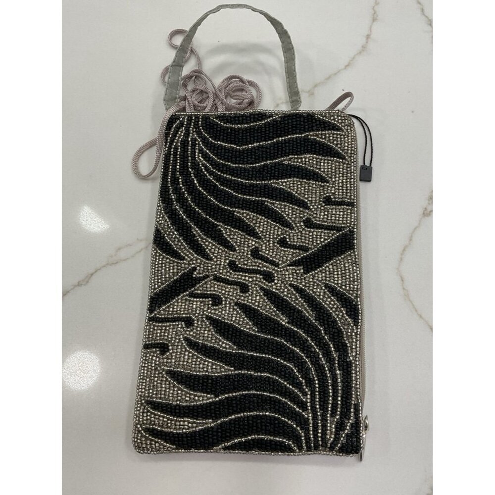 NWOT Bamboo Trading Co Beaded Small Crossbody Bag